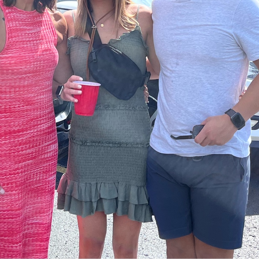 Green dress